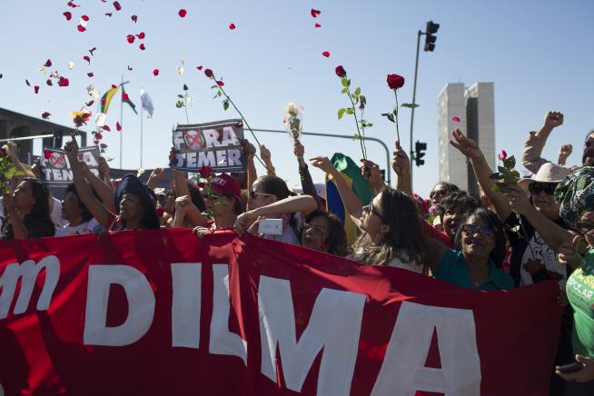 As Prez Cries 'Coup,' 'Usurper,' Brazil Weighs Impeachment