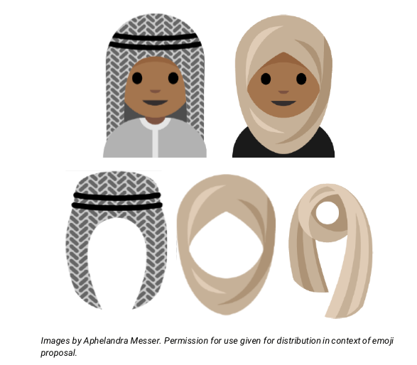 Muslim Teen Proposes a First: Head Scarf Emojis