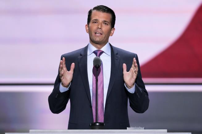 Trump Jr.'s Refugee Tweet Doesn't Fly With Skittles Maker