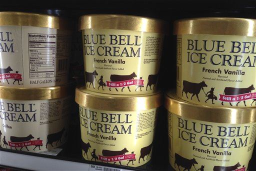Blue Bell Recalls More Ice Cream
