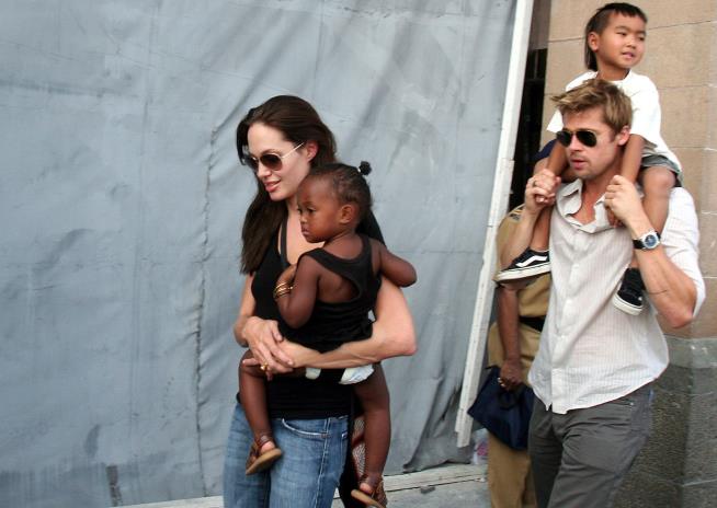 Brad Pitt Sees Kids for First Time Since Divorce Filing