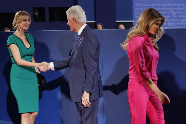 Bill Clinton May Not Be Shaking Hands Tonight
