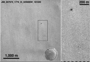 Image Appears to Prove Martian Lander Exploded