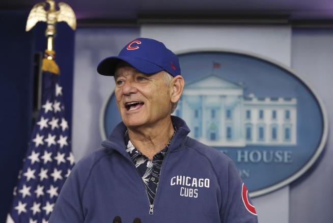 Bill Murray Holds White House Press Briefing