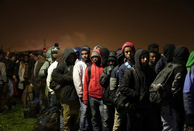 End of the 'Jungle': Migrant Camp Coming Down in France
