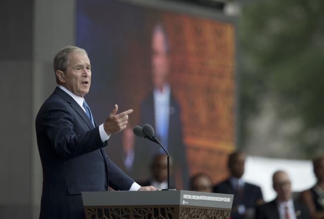 George W. Bush Reveals Vote (He Didn't Do What Dad Did)