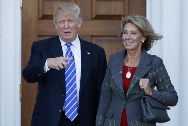 Trump Names His Secretary of Education
