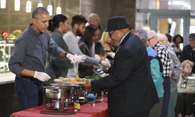 Obama Marks Final Thanksgiving in White House