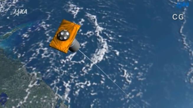 Japan to Smack Space Junk With 2.3K-Foot Whip