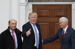 Trump's Cabinet Worth More Than Third of US Households