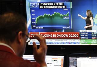 Dow Nears 20,000 as Market Closes