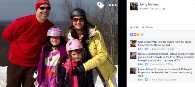 10-Year-Old Girl Dies After Hitting Tree During Ski Lesson