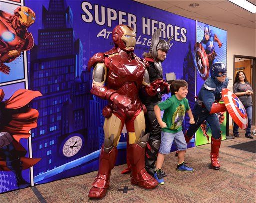 Study: Kids Copy Superheroes' Aggression, Not Altruism