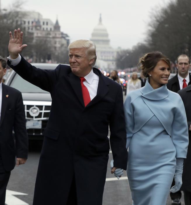 Images From President Trump's Inaugural Parade