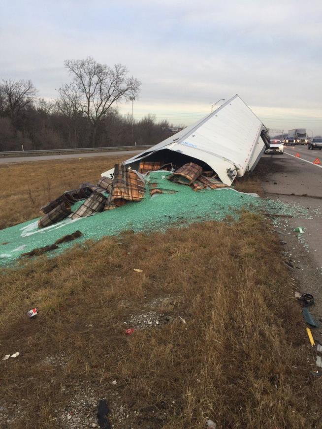 Trucker Loses 38K Pounds of Marbles
