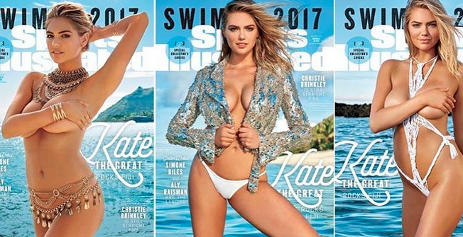 Kate Upton Gets 3 Separate SI Swimsuit Issue Covers