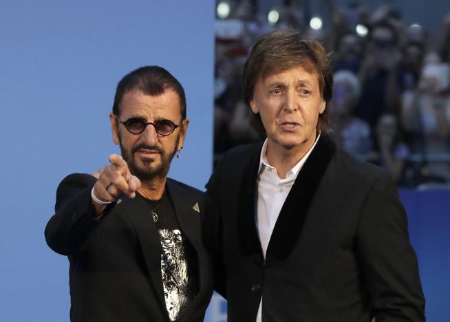 Paul and Ringo Working Together Again