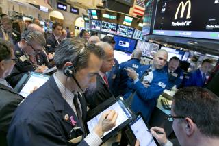 Stocks Rise Sharply, Dow Over 21,000