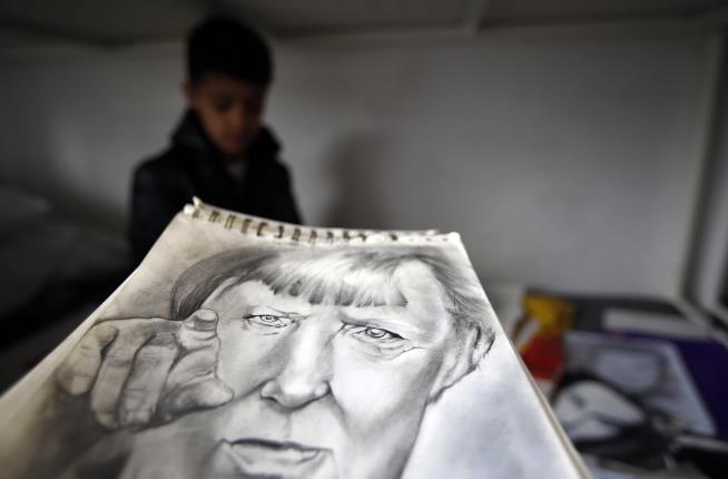 'Little Picasso' Wows in Serbian Refugee Camp