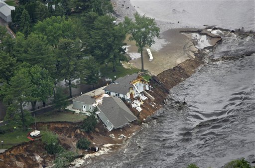 Rain-Wrecked Dam Destroys Wis. Homes