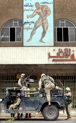 Post-Saddam, Bodybuilders Let 'Er Ripple