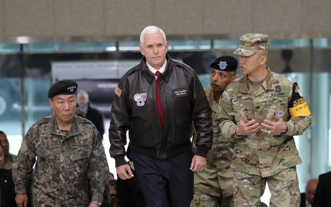 Pence Visits DMZ, Says 'Era of Patience' Is Over