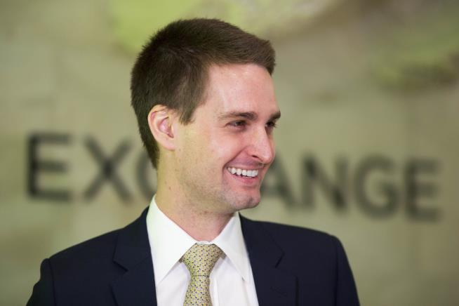 Suit: Snapchat CEO Said App Was 'Only for Rich People'