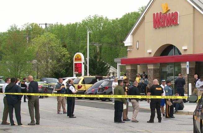 Standoff After Trooper Killed Outside Convenience Store