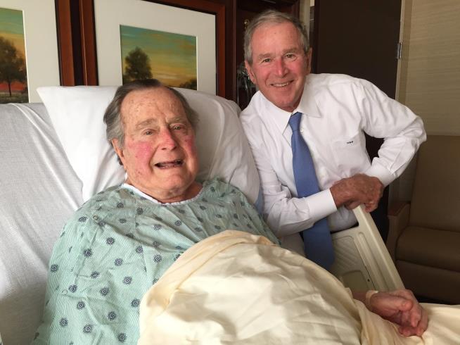 George HW Bush Released From Hospital
