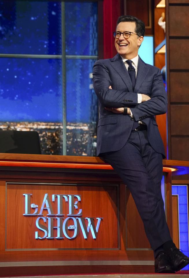 Colbert Responds to Trump Insult Backlash