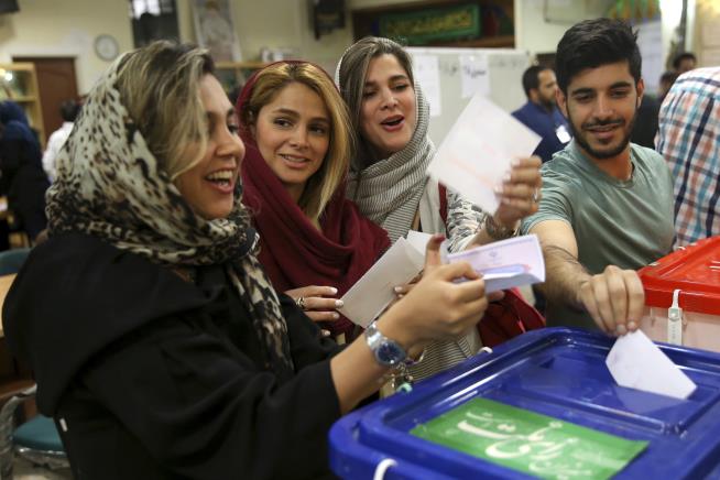Iran Re-Elects Moderate by Wide Margin