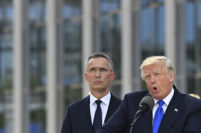 Trump Blasts NATO Leaders for 'Chronic Underpayments'