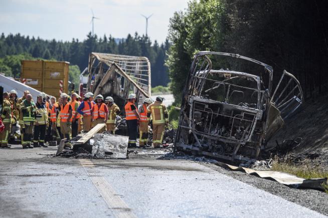 18 Dead in Germany Bus Crash