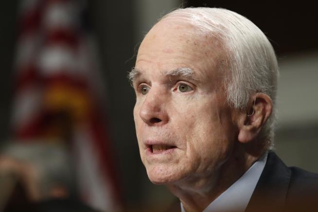 McCain 'Has Rough Journey Ahead of Him'