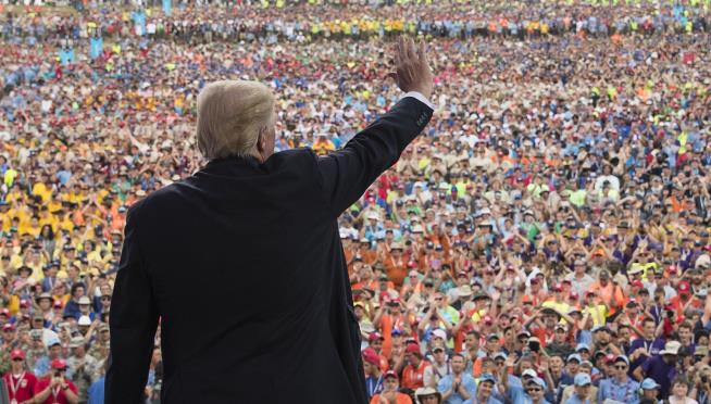 Boy Scouts: No, Top Leaders Didn't Call Trump