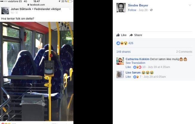 Anti-Immigration Group Mistakes Bus Seats for Burqas