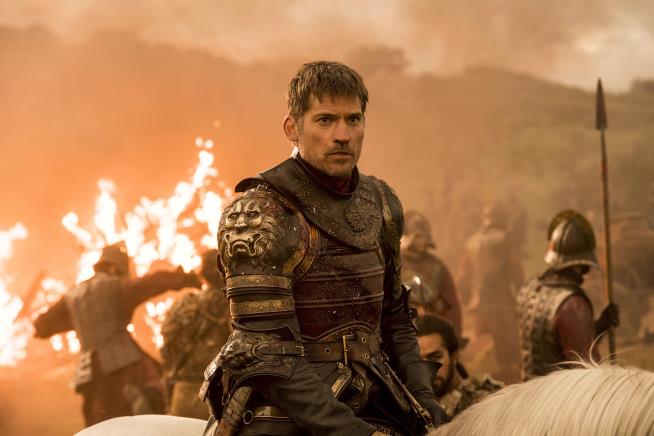 Game of Thrones Scene Torched Record 20 Stuntmen