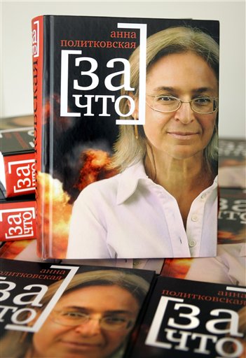 4 Men Charged in Murder of Politkovskaya