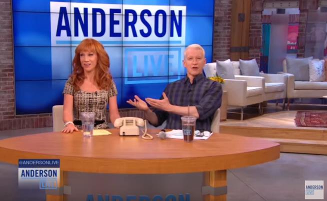 Kathy Griffin: Anderson and I Are No Longer Friends