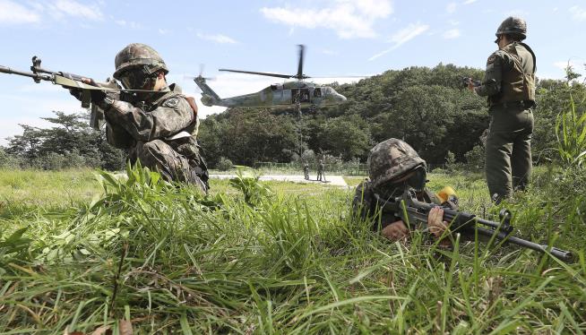 South Korean Drill Simulates Destruction of North's Regime