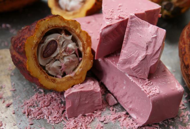 World's Newest Chocolate Is Pink