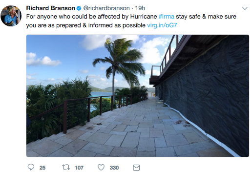 This Billionaire Isn't Moving for Irma