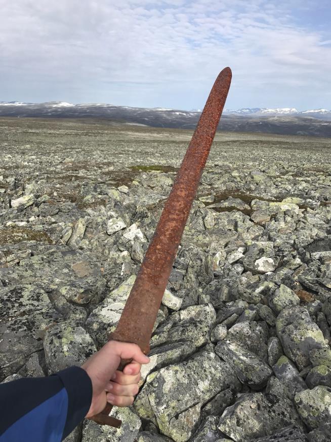 Ancient Viking Sword Found on Mountain