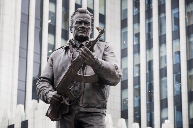Russia's Kalashnikov Statue Contained Nazi Error