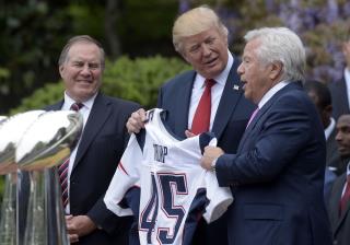 Patriots Owner 'Deeply Disappointed' by Pal Trump
