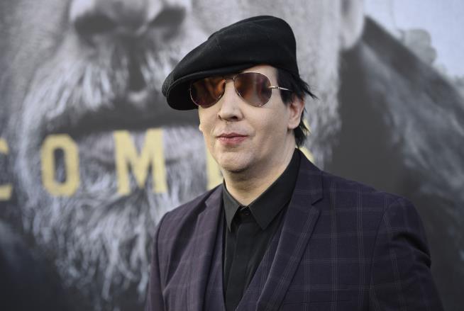 Marilyn Manson Hospitalized After Concert Fall