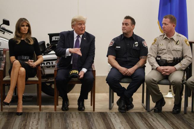 Trump in Vegas: 'Americans Defied Death and Hatred'