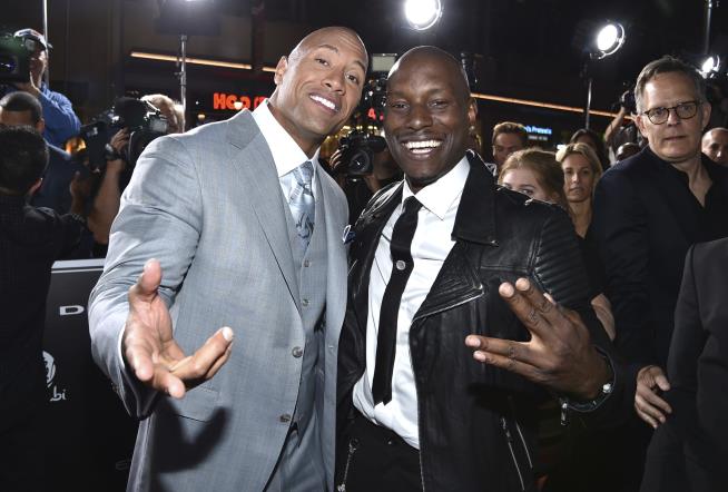 Tyrese Calls The Rock 'a Clown' for Fast Spinoff