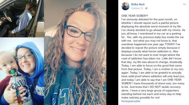 1 Year Sober, Mother Credits Viral Overdose Photo