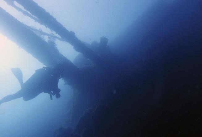 Where WWII Shipwrecks Once Sat, Now Nothing